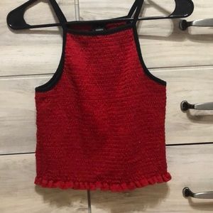 Halter crop top